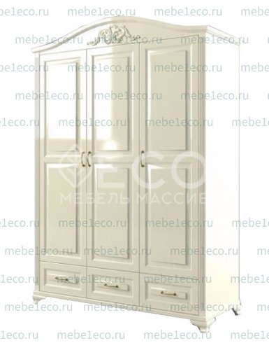 Шкаф Венеция 3.3 из массива Ш-160см,В-220см,Г-60см