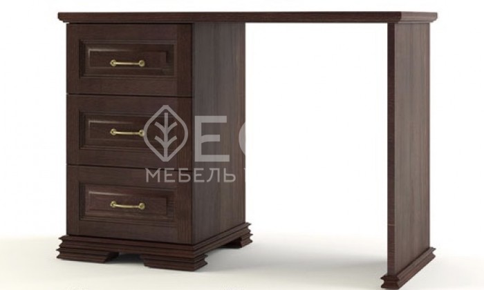 Письменный стол Глория из массива Ш-120см,В-75см,Г-60см