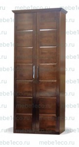 Шкаф Бали 1-2 из массива Ш-90см,В-210см,Г-60см