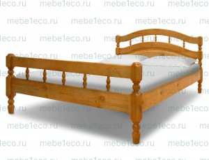 Кровать Джулия из массива дерева