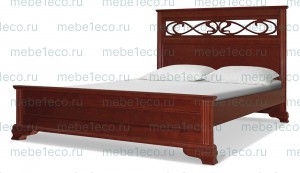 Кровать Флора из массива дерева