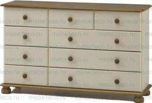 Комод ECO-2 из массива Ш-120см,В-90см,Г-45см