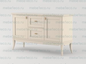 Комод Римини 2ящика+2двери МДФ+Бук Ш-150см,В-95см,Г-45см