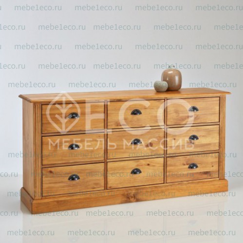 Комод Эрна из массива Ш-160см,В-80см,Г-45см