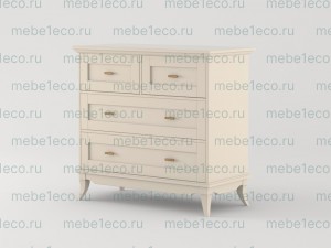 Комод Римини 4ящика БУК Ш-100см,В-95см,Г-45см
