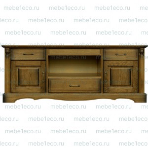 ТВ тумба Бланш из массива Ш-160см,В-60см,Г-45см