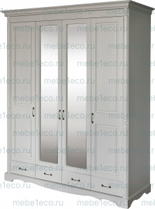 Шкаф Бланш 4-х створчатый из массива Ш-200см,В-220см,Г-60см