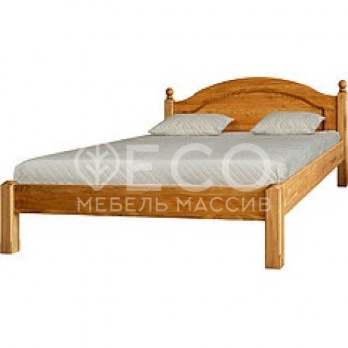 Кровать - тахта Лотос из массива дерева