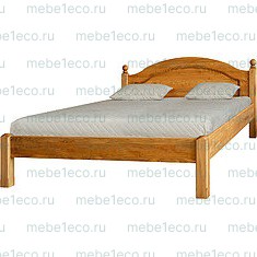 Кровать - тахта Лотос из массива дерева