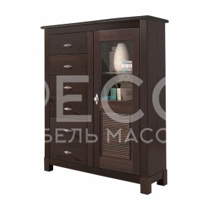 Комод Рауна 340 из массива Ш-100см,В-130см,Г-40см