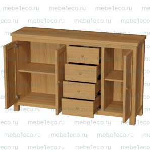 Комод Фабриано - 101 из массива Ш-160см,В-100см,Г-45см