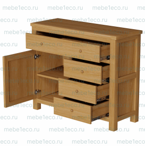 Комод Фабриано - 126 из массива Ш-120см,В-100см,Г-45см