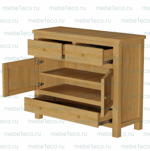 Комод Фабриано - 151 из массива Ш-120см,В-100см,Г-45см