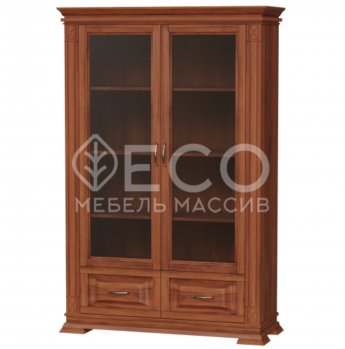 Книжный шкаф Верди - 108 из массива Ш-100см,В-150см,Г-45см