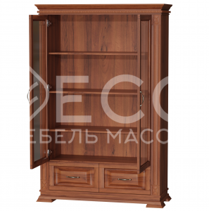 Книжный шкаф Верди - 108 из массива Ш-100см,В-150см,Г-45см