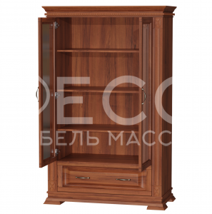 Книжный шкаф Верди - 127 из массива Ш-90см,В-140см,Г-45см
