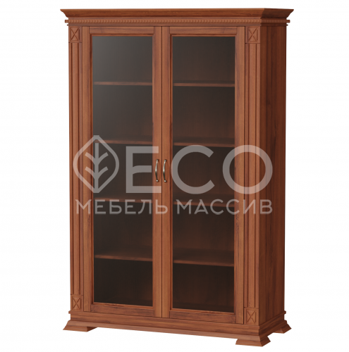 Книжный шкаф Верди - 123 из массива Ш-100см,В-150см,Г-45см