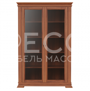 Книжный шкаф Верди - 123 из массива Ш-100см,В-150см,Г-45см