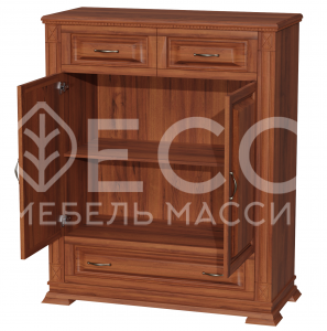 Комод Верди - 130 из массива Ш-100см,В-120см,Г45см