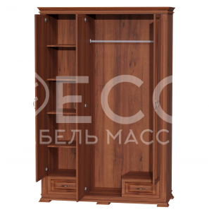Шкаф Верди - 524 из массива Ш-150см,В-220см,Г-60см