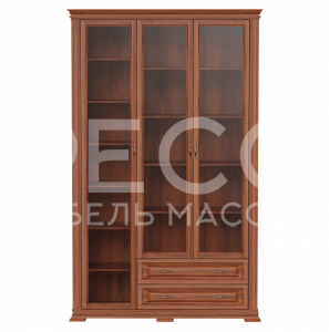 Книжный шкаф Верди - 517 из массива Ш-150см,В-240см,Г-45см
