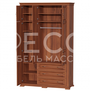 Шкаф Верди - 531 из массива Ш-150см,В-240см,Г-60см