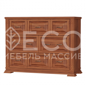 Комод Верди - 200 из массива Ш-120см,В-90см,Г-45см