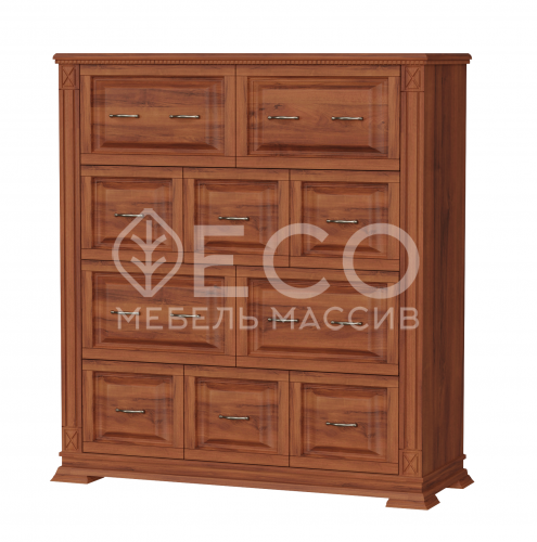Комод Верди - 201 из массива Ш-120см,В-130см,Г-45см