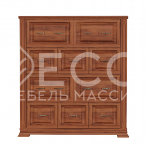 Комод Верди - 201 из массива Ш-120см,В-130см,Г-45см