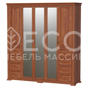 Шкаф Верди - 240 из массива Ш-210см,В-220см,Г-60см