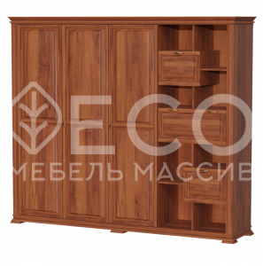 Шкаф Верди - 536 из массива Ш-260см,В-220см,Г-60см