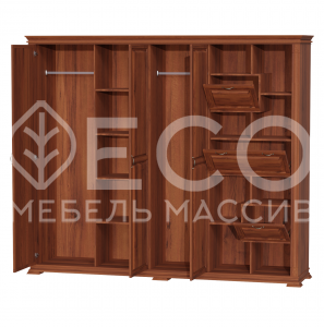 Шкаф Верди - 536 из массива Ш-260см,В-220см,Г-60см