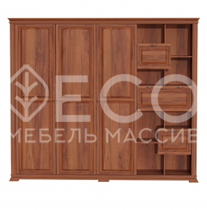 Шкаф Верди - 536 из массива Ш-260см,В-220см,Г-60см