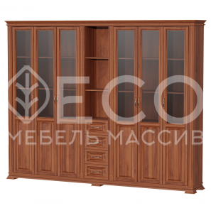 Библиотека Верди - 245 из массива Ш-280см,В-220см,Г-45см