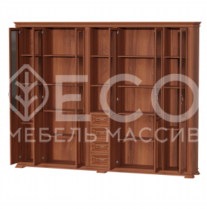 Библиотека Верди - 245 из массива Ш-280см,В-220см,Г-45см