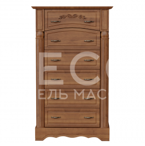 Комод Паола - 407 из массива Ш-60см,В-110см,Г-45см