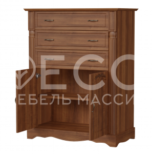 Комод Паола - 123 из массива Ш-90см,В-120см,Г-45см
