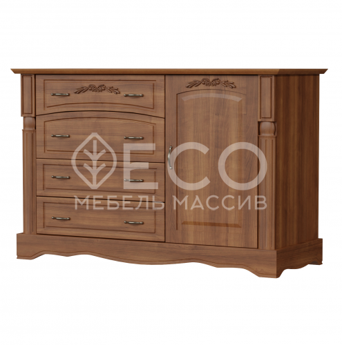 Комод Паола - 411 из массива Ш-120см,В-80см,Г-45см