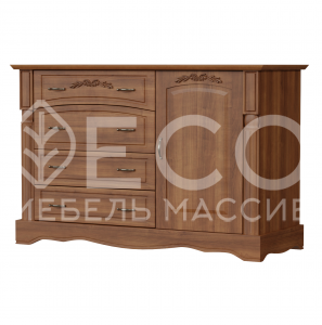 Комод Паола - 411 из массива Ш-120см,В-80см,Г-45см