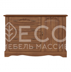 Комод Паола - 411 из массива Ш-120см,В-80см,Г-45см
