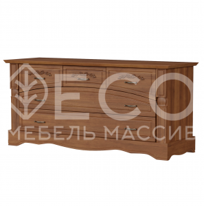 Комод Паола - 415 из массива Ш-125см,В-60см,Г-40см