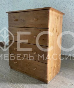 Комод Дачный модель №2 из массива Ш-80см,В-90см,Г-40см