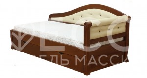 Кровать - Диван Альфа №2 из массива дерева