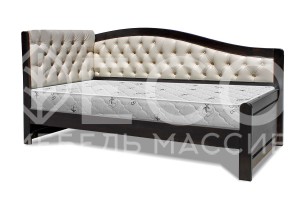Кровать Вероника Soft из массива дерева