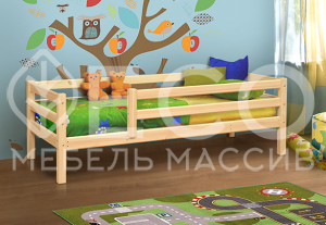 Кровать детская №5 из массива дерева