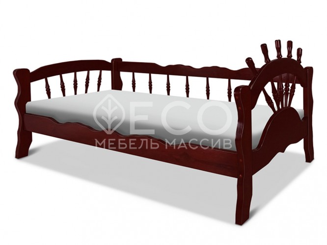 Кровать Моряк из массива дерева