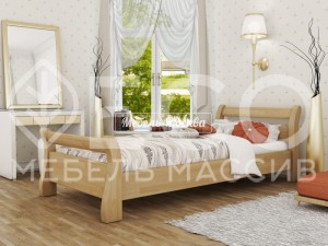 Кровать детская Прага из массива дерева