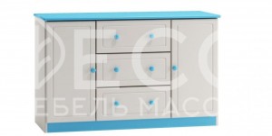 Комод Лило модель №3 из массива Ш-120см,В-75см,Г-45см