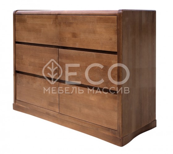 Комод Бали Люкс из массива Ш-120см,В-90см,Г-45см
