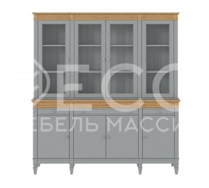 Буфет Ольса 440/443 покрытие морилка/эмаль